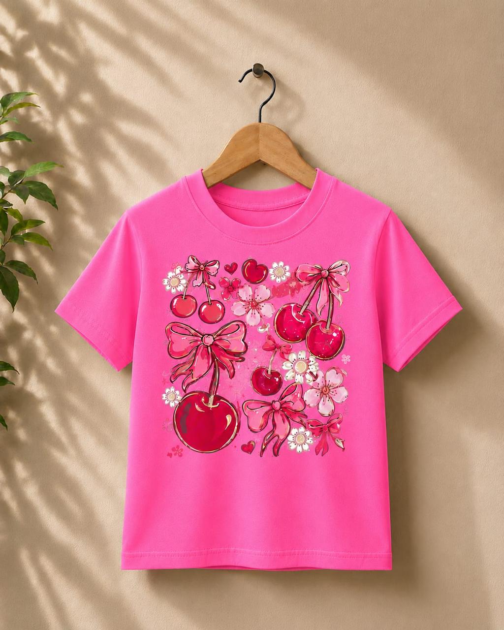 Grey Cherry T-Shirt