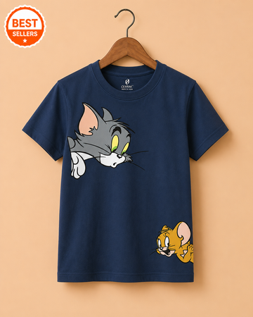 Tom & Jerry Blue T-Shirt