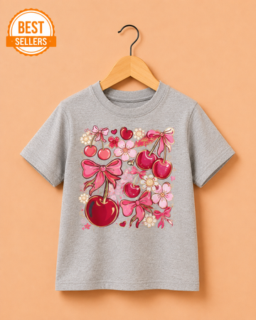 Grey Cherry T-Shirt